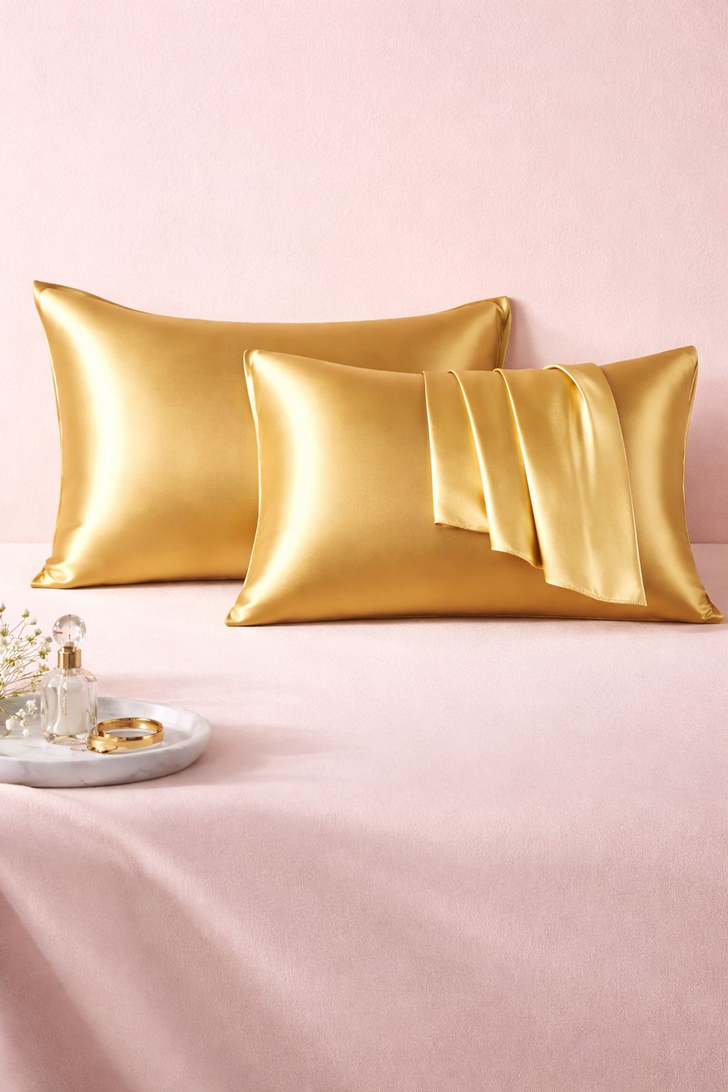 Satinée ✨ Taie d’oreiller en satin – Cheveux brillants & peau protégée (Copie)