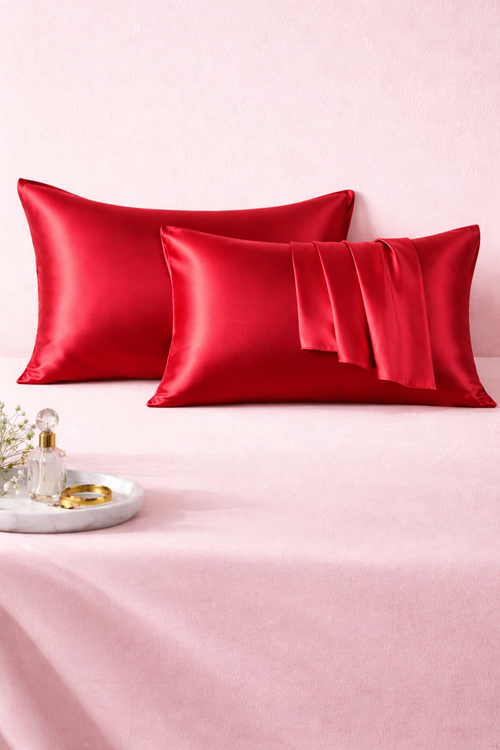 Satinée ✨ Taie d’oreiller en satin – Cheveux brillants & peau protégée (Copie)