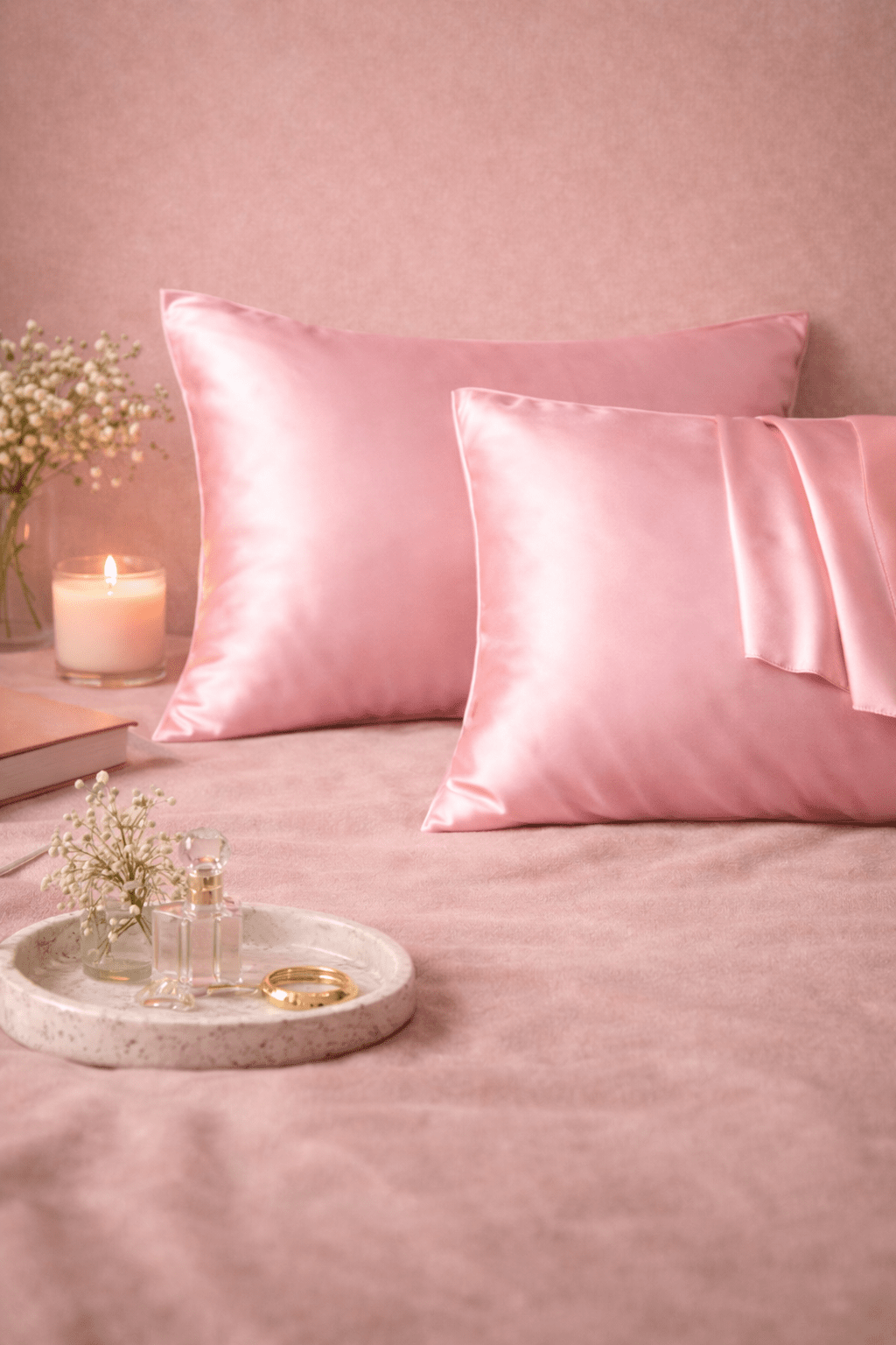 Taie d’oreiller en satin - Satinée✨ Taie d’oreiller satin