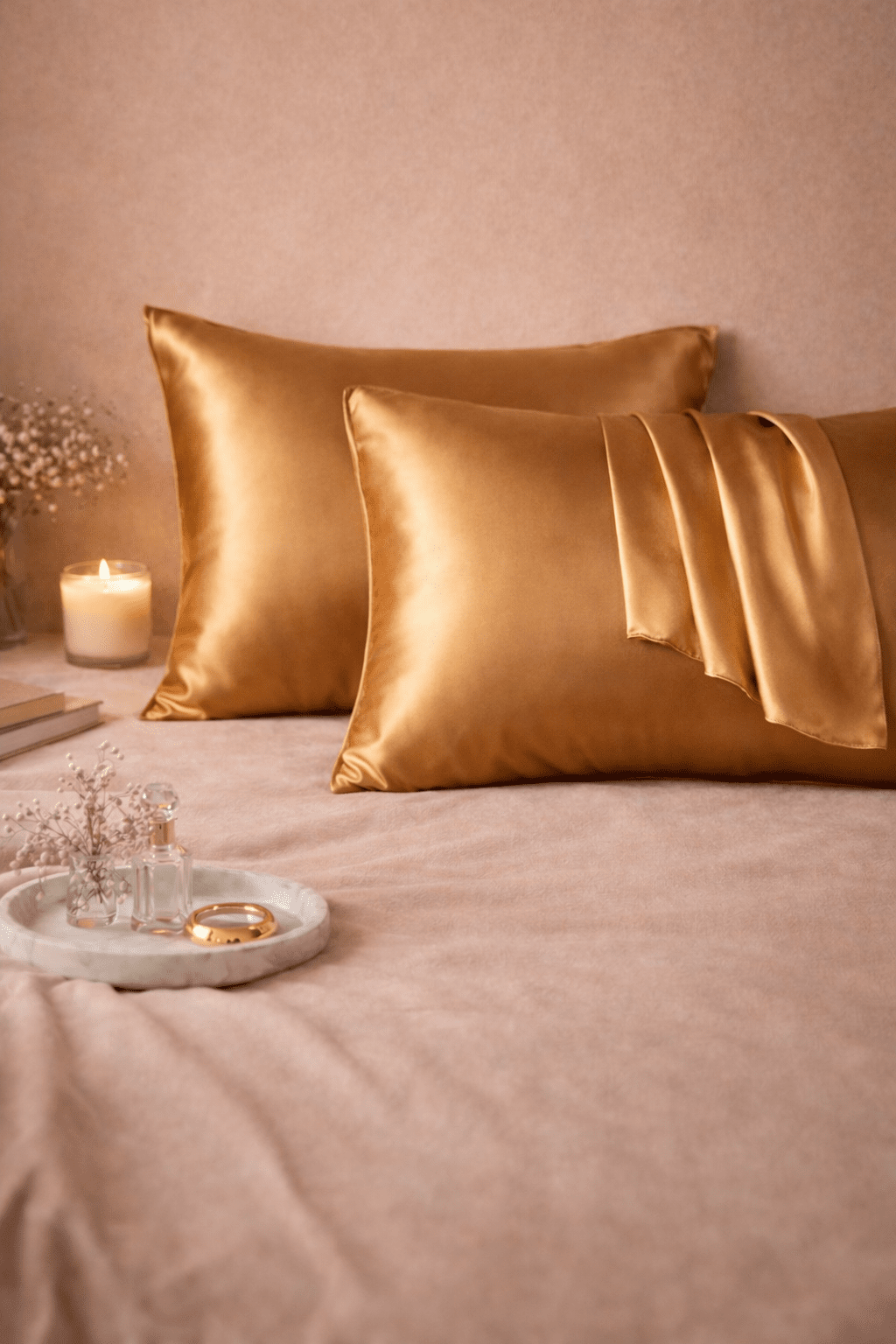 Taie d’oreiller en satin - Satinée✨ Taie d’oreiller satin